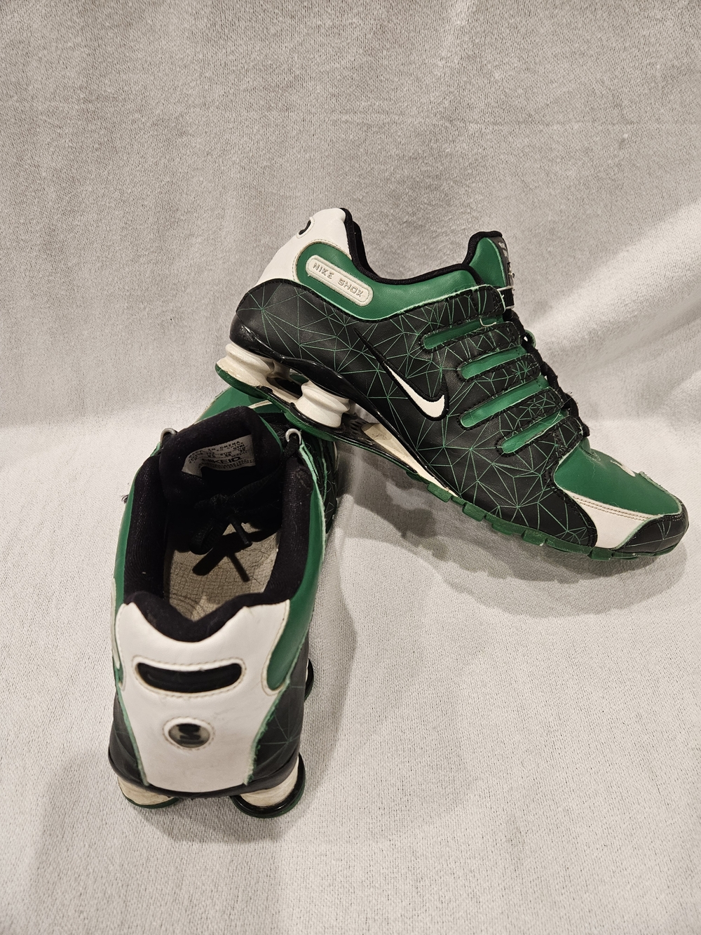 2011 Vintage Nike Shox Custom  Women's Nike Shox Sneakers 8 NikeiD 445485-992